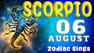 🕊️𝐀𝐍 𝐔𝐍𝐄𝐗𝐏𝐄𝐂𝐓𝐄𝐃 𝐂𝐇𝐀𝐍𝐆𝐄 𝐓𝐎𝐃𝐀𝐘🍀💸 Scorpio ♏Horoscope for today august 6 2024 🔮 horoscope Daily scorpio [upl. by Ariaek]