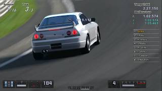 Gran Turismo 5  Nissan SKYLINE GTR R33 95 HYBRiD PS3 Gameplay [upl. by Wendelina]