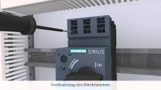 SIRIUS Innovationen Aufbau Direktstarter [upl. by Sagerman]