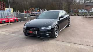 2012 Audi A4 S Line Black Edition on sale at TVS Car Sales [upl. by Mikel]