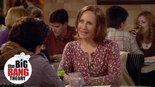 Dinner with Sheldons Mom  The Big Bang Theory [upl. by Eimmak598]