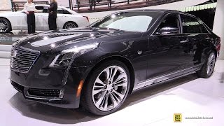 2016 Cadillac CT6 30TT AWD  Exterior and Interior Walkaround  Debut at 2015 New York Auto Show [upl. by Elwyn]