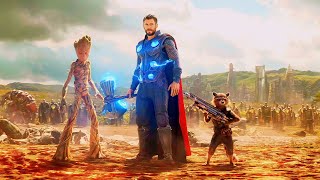 4K 120FPS IMAX HDR DD51  Thor Arrives Wakanda  Avengers Infinity War 2018 [upl. by Ahtabat265]