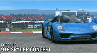 Porsche 918 SPYDER CONCEPT Real Racing 3 [upl. by Aoht]