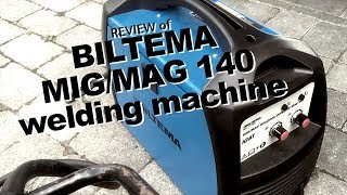 REVIEW of Biltema Welding machine MIG MAG 140 A [upl. by Narcissus323]