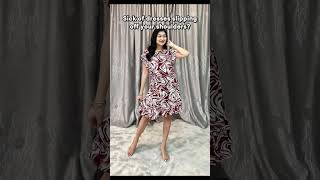 Cotton Spandex Ruffle Dress Youll Love  Stretchable Maxi Dress Philippines 2024 shorts [upl. by Amaj]