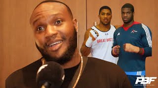 VIDDAL RILEY SPARRED DANIEL DUBOIS BREAKS DOWN ANTHONY JOSHUA FIGHT TALKS OPETAIA VS CBS [upl. by Car]