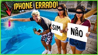 NÃO JOGUE O IPHONE ERRADO NA PISCINA  OU SE ARREPENDERÁ  REZENDE EVIL [upl. by Hieronymus]