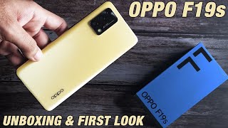 OPPO F19s Unboxing  First Look  Price in India  Specifications and Launch [upl. by Horan]