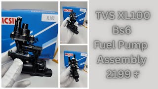 TVS XL100 Fuel Pump Assembly  Unboxing  Bike Spare Market  WhatsApp No 7715898925 [upl. by Duff5]