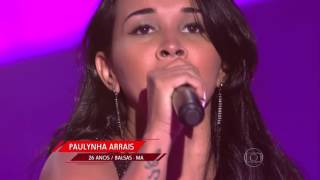 Paulynha Arrais canta Chão de Giz no The Voice Brasil  Audições  4ª Temporada [upl. by Roe]