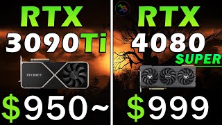 RTX 3090 Ti vs RTX 4080 Super  REAL Test in 10 Games  1440p  Rasterization RT DLSS FSR3 FG [upl. by Hax114]