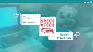 SpeckampTech 68 quotThreat predictionquot [upl. by Ayotas]