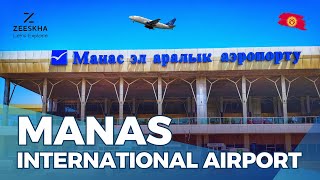 Discover Manas International Airport Your Thrilling Gateway to Kyrgyzstan 🇰🇬 zeeskhaYT [upl. by Annorah]