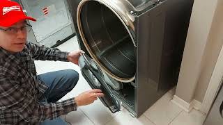 Replace the Dryer Belt On Any Front Clothes Dryer  STEP BY STEP DIY [upl. by Nueovas]