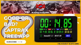 LapTrax FREE Lap Timer App Good or Bad Testing It Out slotcars laptime laptrax review free [upl. by Nnaeitak720]