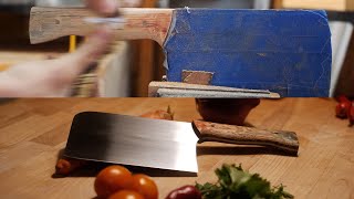 Kitchen Cleaver Knife Build [upl. by Yorgos]