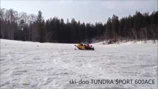 2012 skidoo TUNDRA SPORT 600ACE [upl. by Quinta]