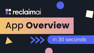 Reclaimai Overview  Smart Calendar App for Google Calendar [upl. by Ecnahs]