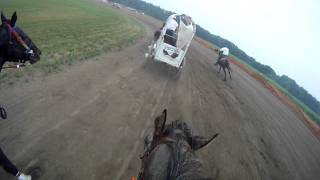 Go Pro Chuckwagon Race Central CityMP4 [upl. by Asaret]