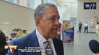 El Congresista Adriano Espaillat asegura que la política se fortalece en Latinoamérica [upl. by Maillliw]