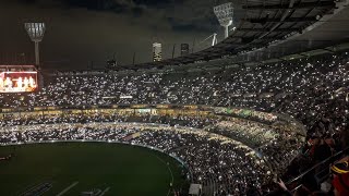 Anzac Eve Ceremony At Richmond vs Melbourne  MCG 2024 [upl. by Khosrow52]