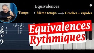 Entrainement aux équivalences rythmiques pour passer de binaire à ternaire Tutoriel de musique [upl. by Humfrey]