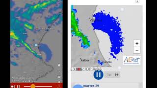 Alluvione a Valencia hanno adoperato il Meteotron [upl. by Pineda961]