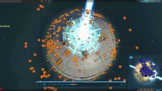 Planetary Annihilation  Metal Planet Super Laser [upl. by Arihsaj878]