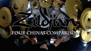 Zildjian  4 Chinas Comparison Metal Improvisation [upl. by Nnair]