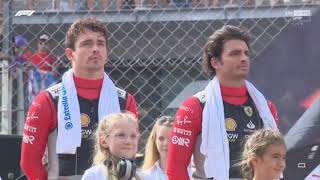 THE NATIONAL ANTHEM OF ITALY  FORMULA 1 2023 ITALIAN GRAND PRIX [upl. by Mailli]