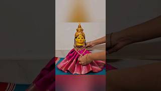 Varalakshmi pooja decoration  ammavari alankarana  varalakshmi vratham shorts [upl. by Lekym]