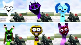 WHAT IF I MAKE A SONG WITH ALL NEW SPRUNKI FAMILY in Garrys Mod sprunkimod [upl. by Layod]