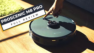 Proscenic M8 Pro Self Emptying Robot Vacuum Cleaner Full Review [upl. by Madeline891]