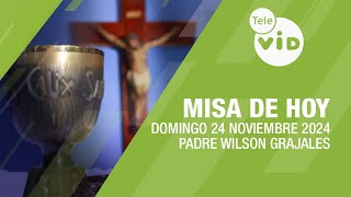 Misa de hoy ⛪ Domingo 24 Noviembre de 2024 Padre Wilson Grajales TeleVID MisaDeHoy Misa [upl. by Lirrad]