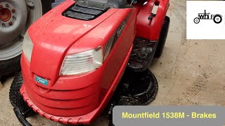 141  Mountfield 1538M Brakes [upl. by Eylsel]