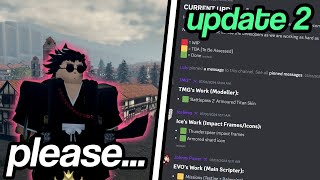 I Just Want Update 2 To Release  ROBLOX AOTR [upl. by Summons638]