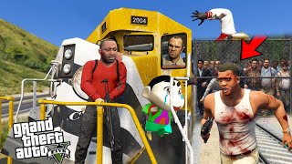 Franklin Shinchan amp Indian Bike Driving 3D Surviving From Zombie Apocalypse in GTA 5 [upl. by Nivrek]