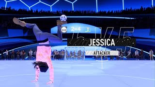 Fifa 21 Volta  Playing with a friend Jessica plays [upl. by Gehlbach]