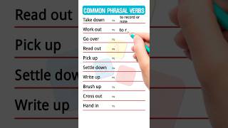 Learn these Classroom Phrasal Verbs like a Boss shorts esl fluency [upl. by Sverre302]