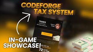 Ingame SHOWCASE  Tax System with Social Class  FiveM Script ESXQB [upl. by Stanleigh844]