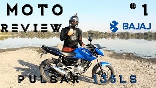 Review Pulsar 135LS  Motovlog 1 En Español [upl. by Atilrahc]