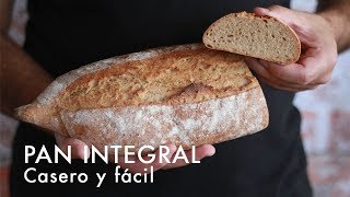 Pan integral casero  Fácil y rico [upl. by Tlaw]