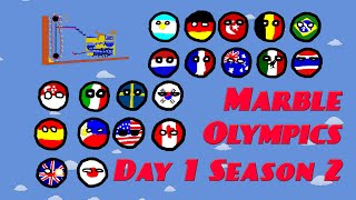 Marble Olympics Day 1 Season 2 [upl. by Bonita]