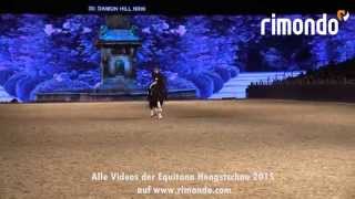 Damon Hill amp Jil Becks auf der Equitana Hengstschau 2015 [upl. by Hooke]