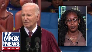 ‘TONE DEAF’ President Biden tells Black graduates America doesn’t love you back [upl. by Enalahs]