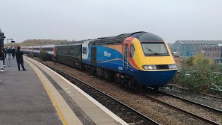 43089  43159 slowly pass Wakefield kirkgate with a 2 tone [upl. by Molli]