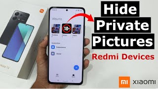 How to Hide photos in Redmi Note 13 [upl. by Clementine]