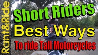 The Best Dual Sport Motorcycles for the Short Person [upl. by Camilia]