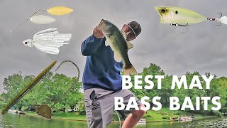 BEST MAY BASS FISHING BAITS [upl. by Aissenav]